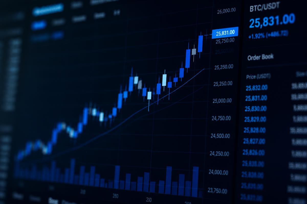 Market data dashboard